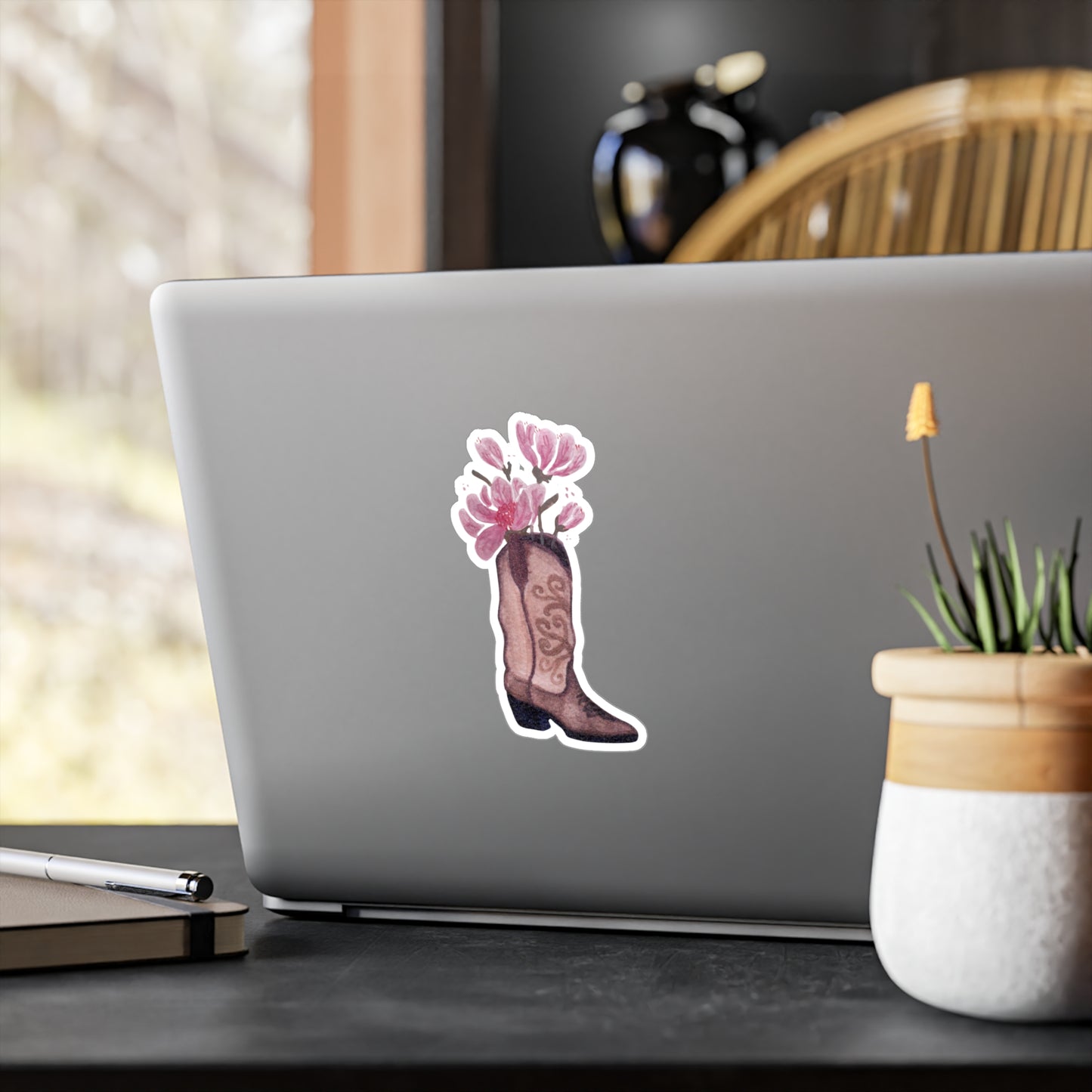 Magnolia Boot Sticker
