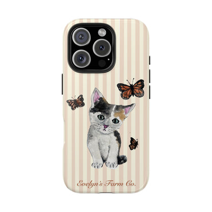 Butterfly Kitten Phone Case