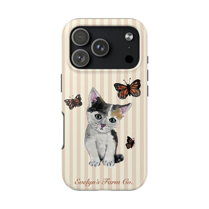 Butterfly Kitten Phone Case
