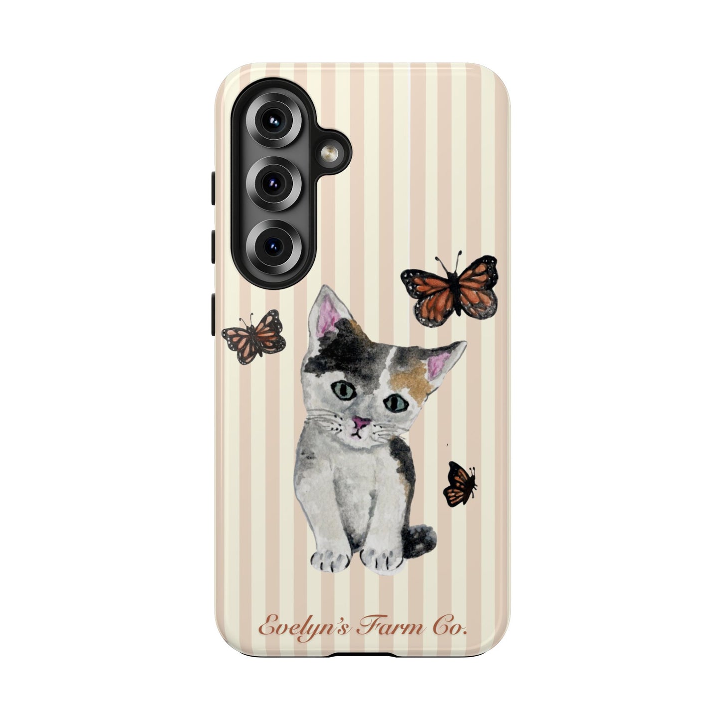 Butterfly Kitten Phone Case