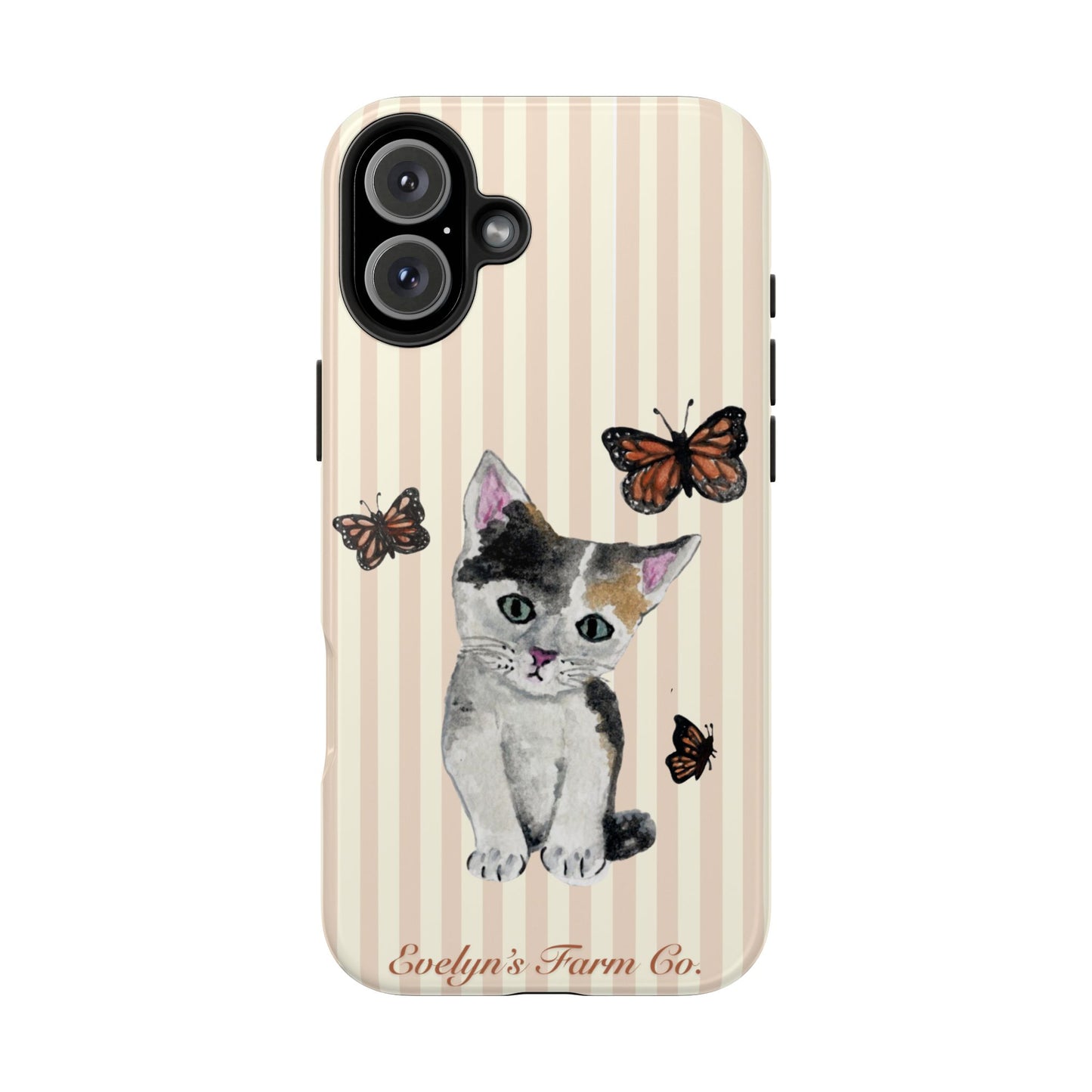 Butterfly Kitten Phone Case