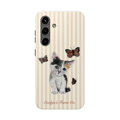 Butterfly Kitten Phone Case