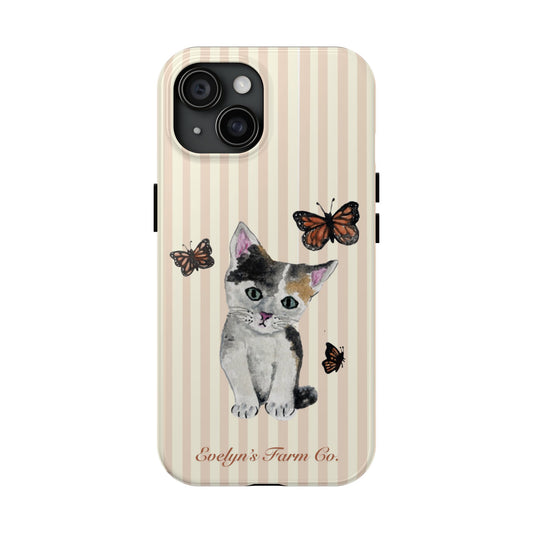 Butterfly Kitten Phone Case