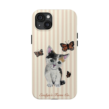 Butterfly Kitten Phone Case