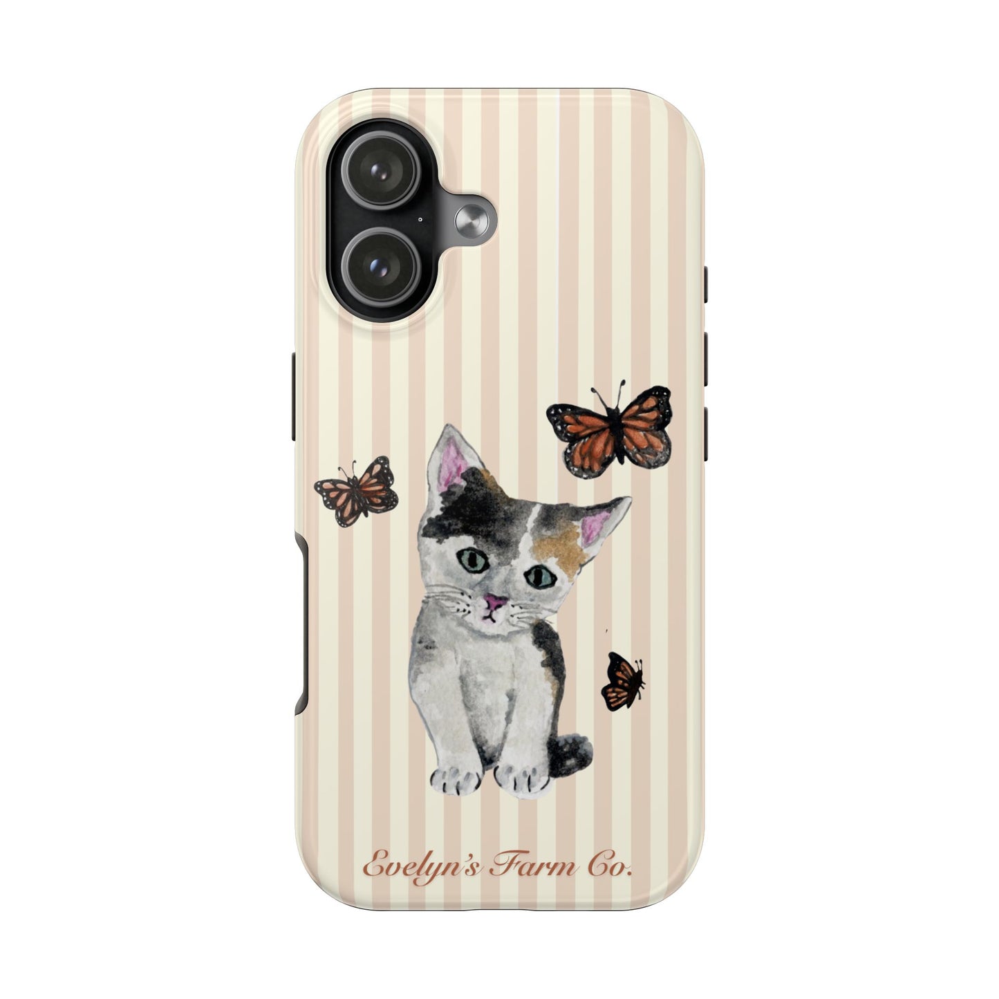 Butterfly Kitten Phone Case