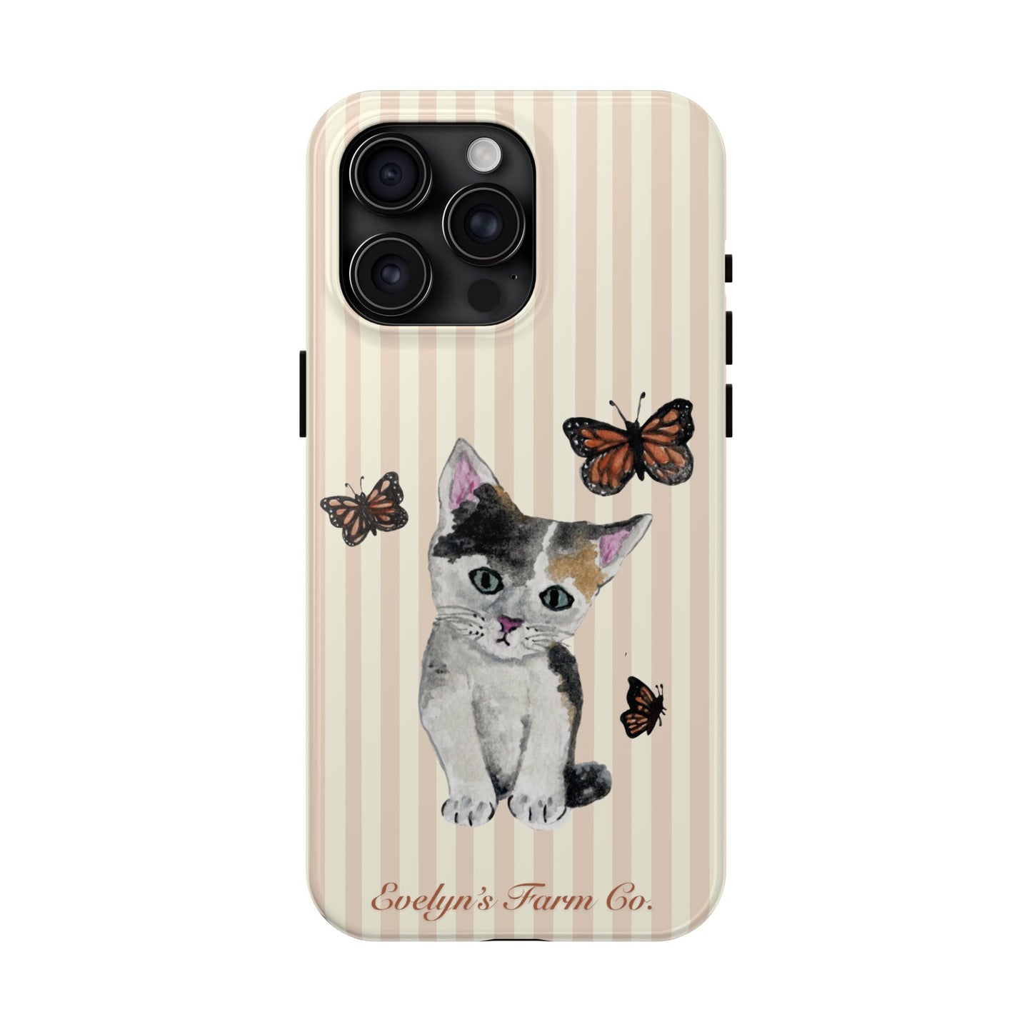 Butterfly Kitten Phone Case