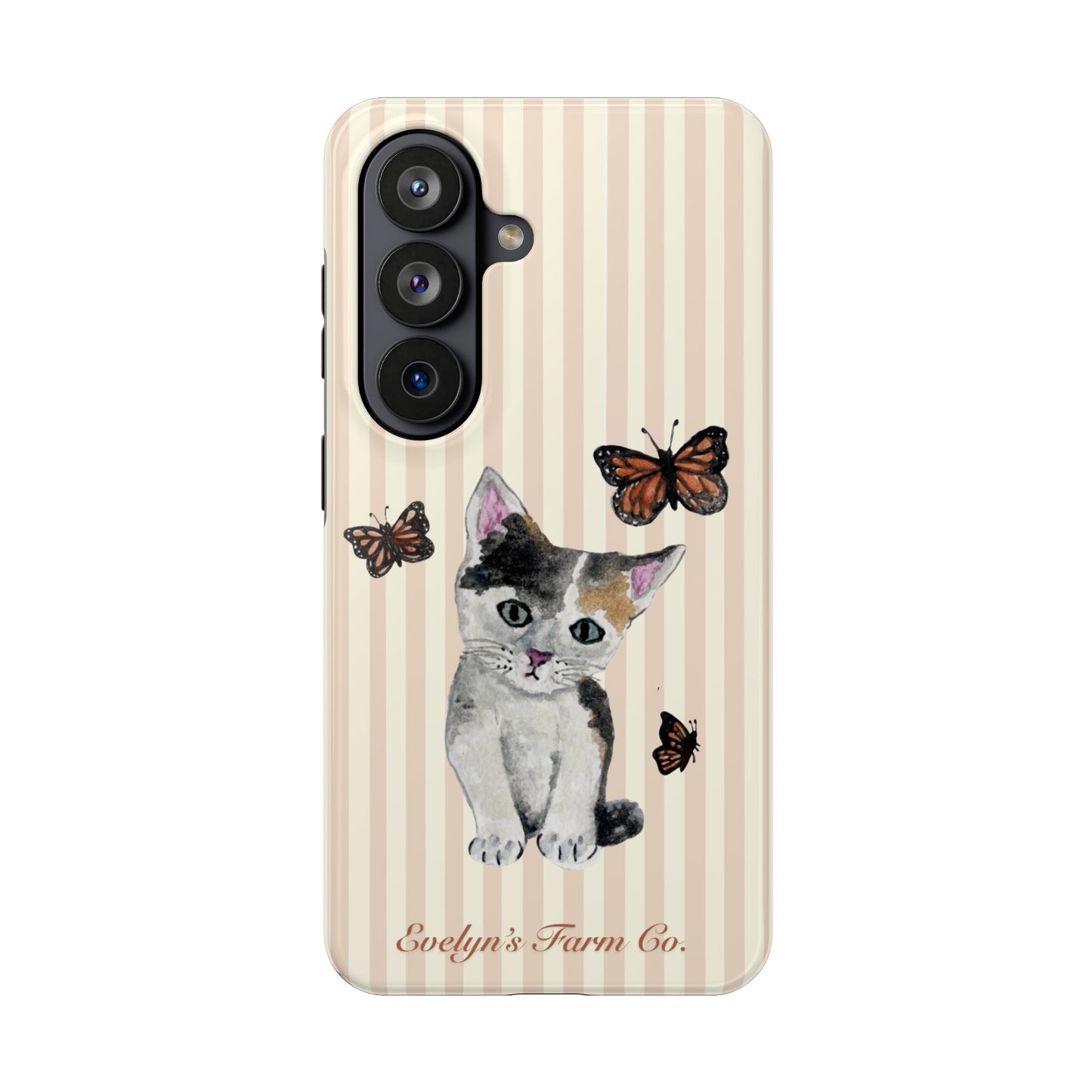 Butterfly Kitten Phone Case