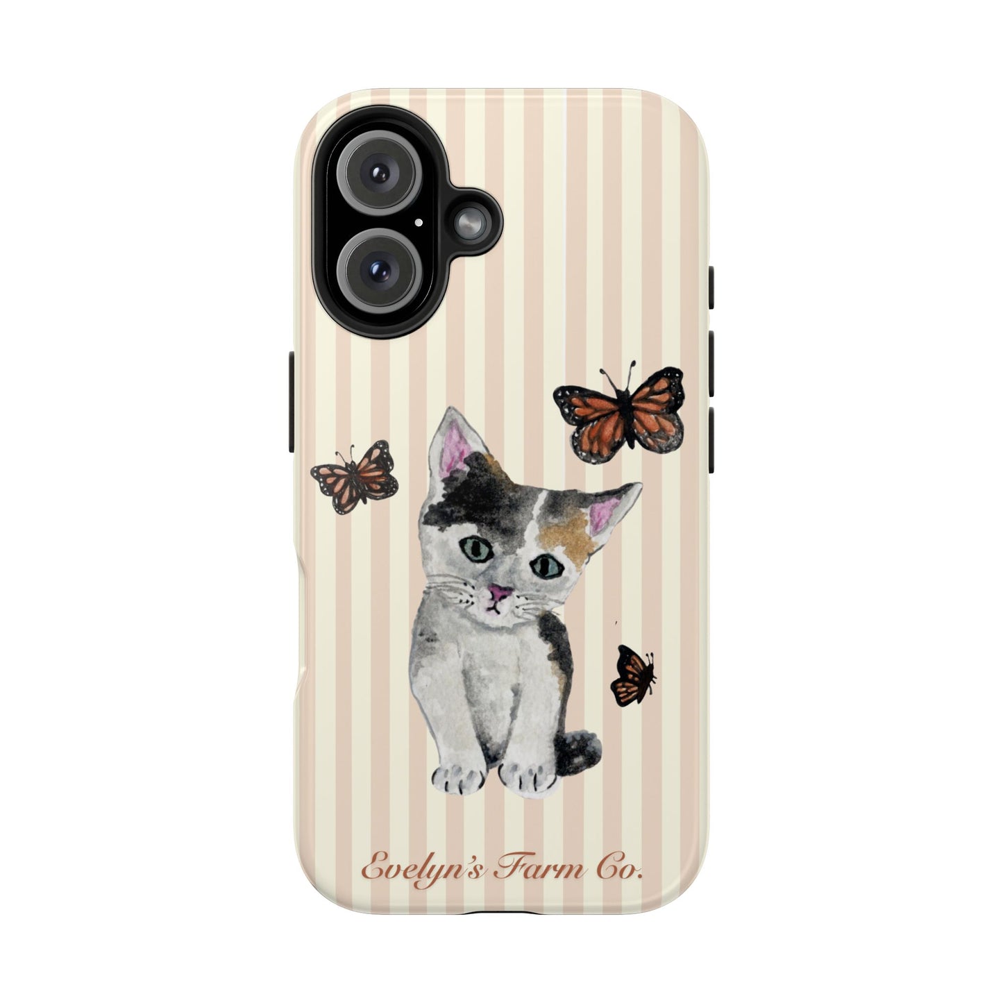 Butterfly Kitten Phone Case