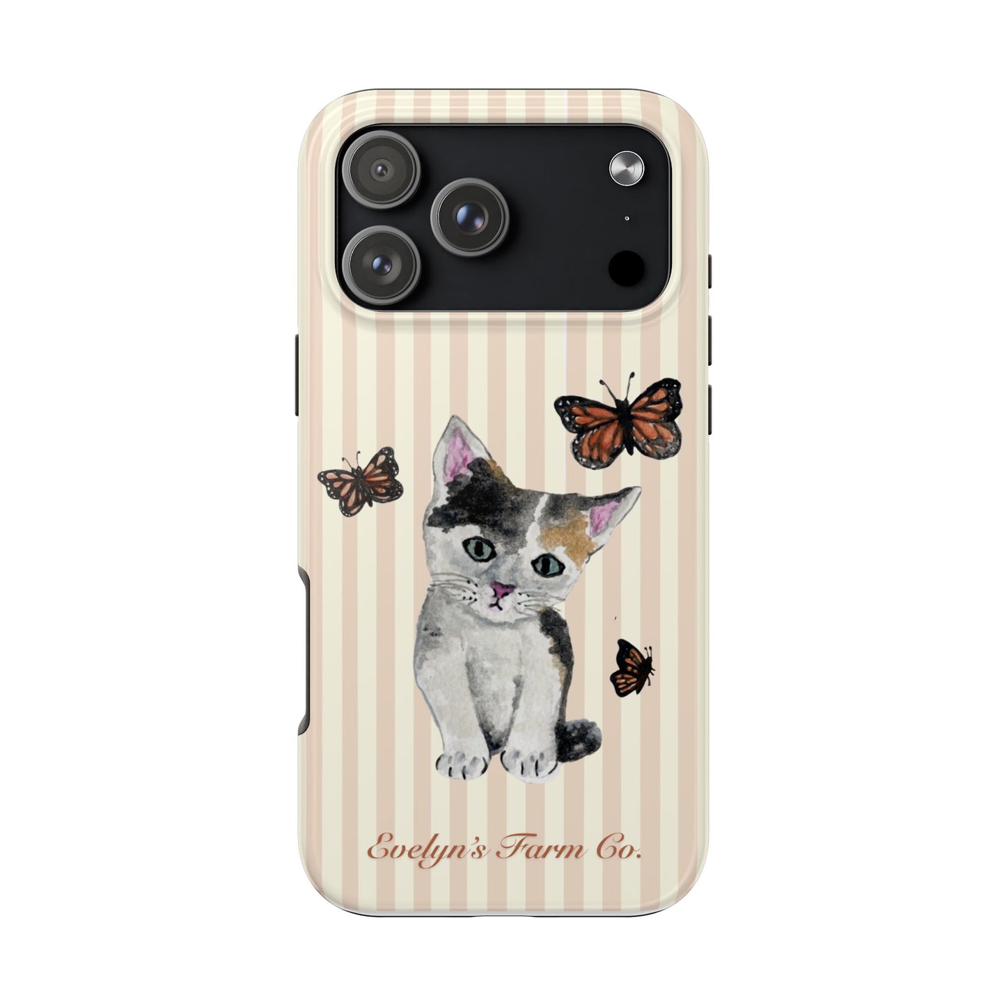 Butterfly Kitten Phone Case