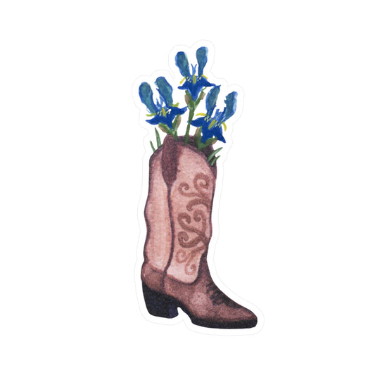 Iris Boot Sticker
