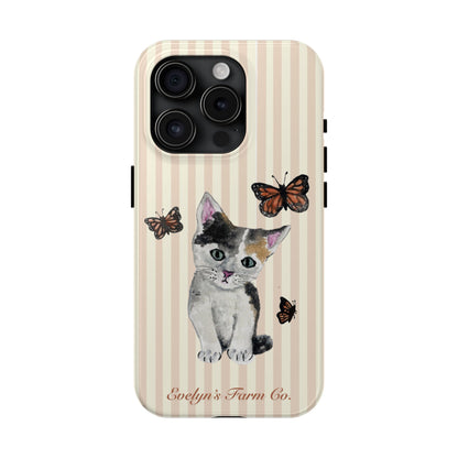 Butterfly Kitten Phone Case