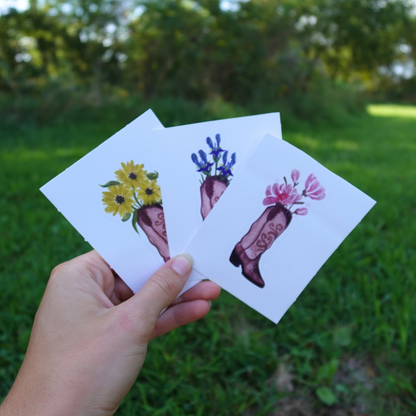 Magnolia Boot Sticker