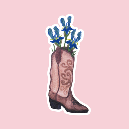 Iris Boot Sticker