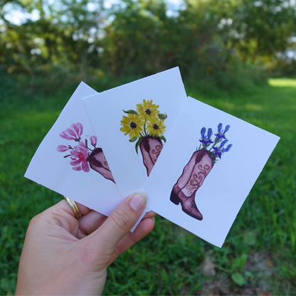 Iris Boot Sticker