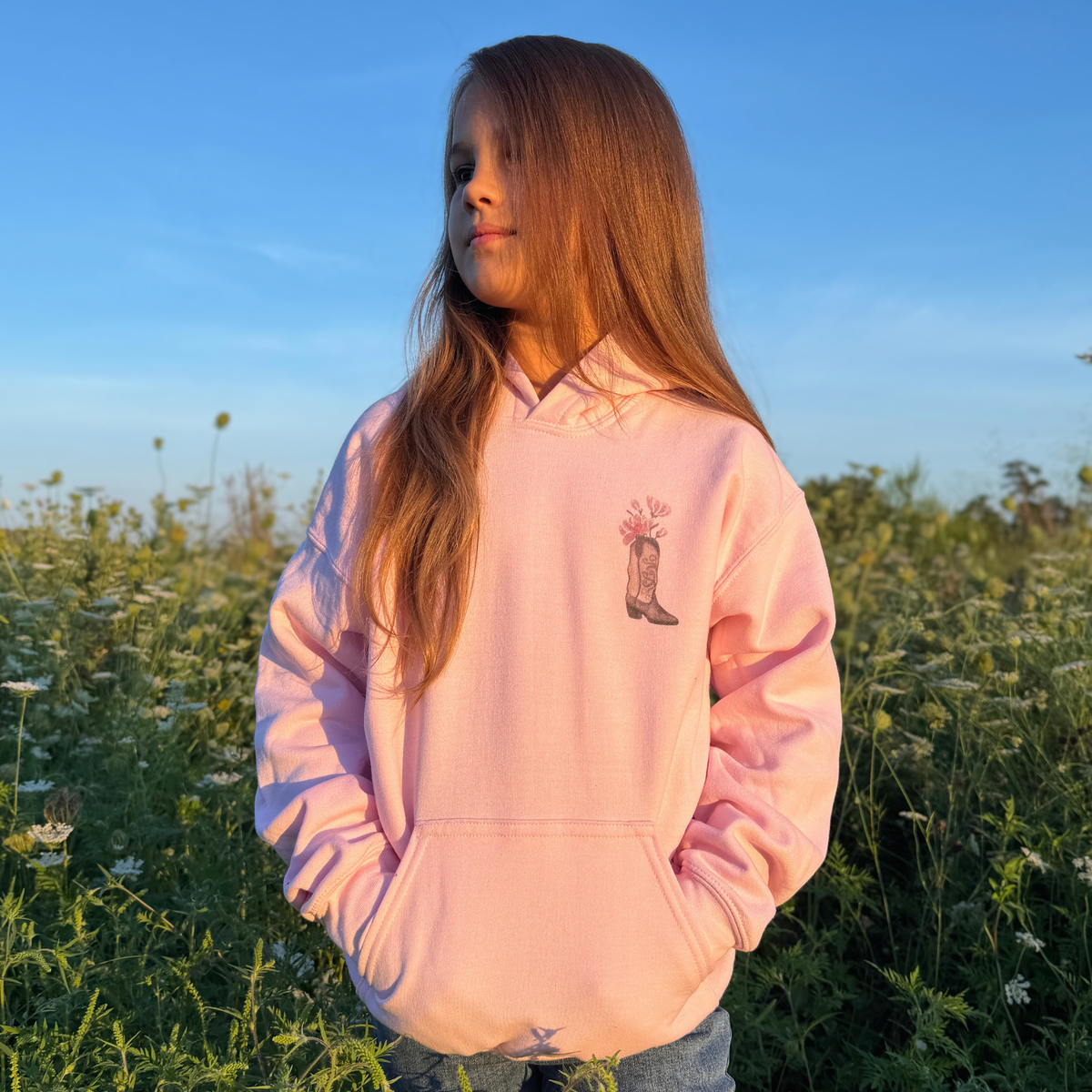 Kids Majestic Magnolia Hoodie