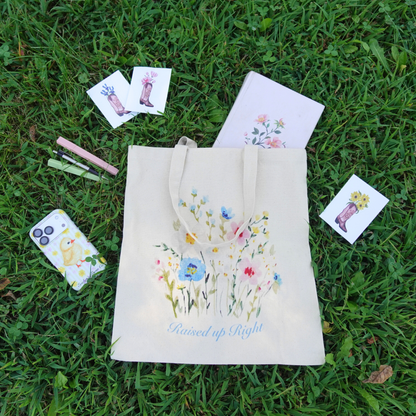 Raised up Right Tote Bag